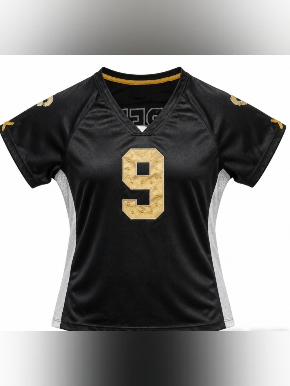 New Orleans Saints Drew Brees #9 Womens Embellished Jersey LG NFL Team Apparel